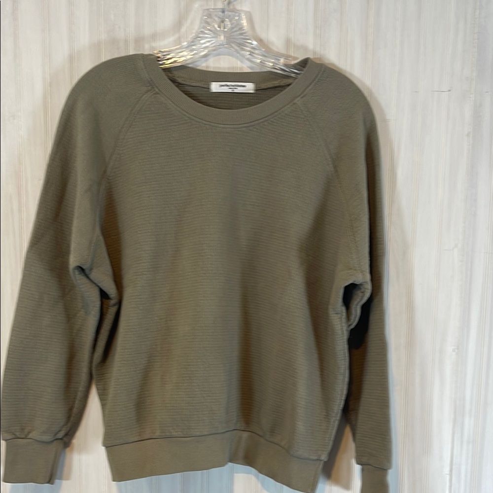 perfectwhitetee Olive Sweatshirt